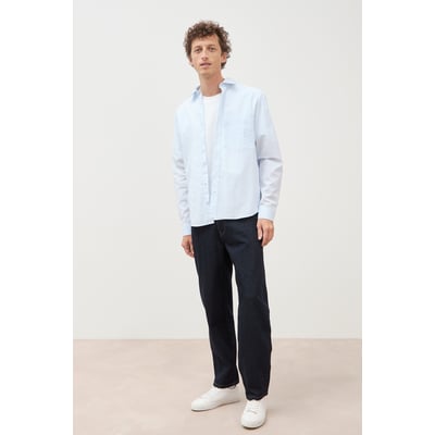 Jeans large longueur 32 en coton BONOBO
