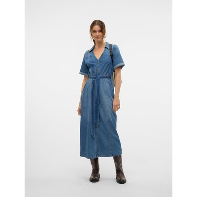 VMTRYLLA Robe midi Robe en denim VERO MODA