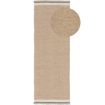 Tapis de couloir en laine tissé main KARLA BENUTA 