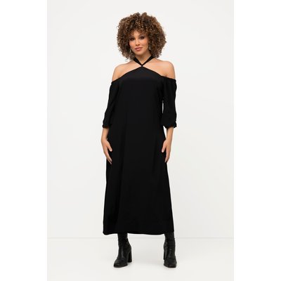 Robe midi à manches longues. Silhouette en ULLA POPKEN