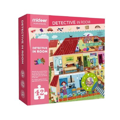 Puzzle détective Maison MIDEER