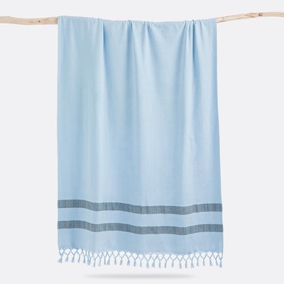 Fouta XL coton bio, doublée éponge Antalya LA REDOUTE INTERIEURS