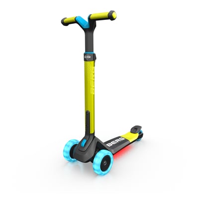Trottinette pour Enfants, 2+ Ans, Pliable, LED-Deck, Nexo Menthe BERG TOYS