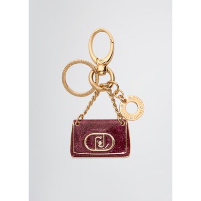 Porte-clés de sac rose LIU JO