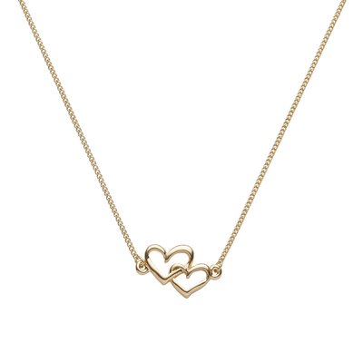 Collier COEURS ENTRELACÉS PASTEL CHIC DRAEGER PARIS