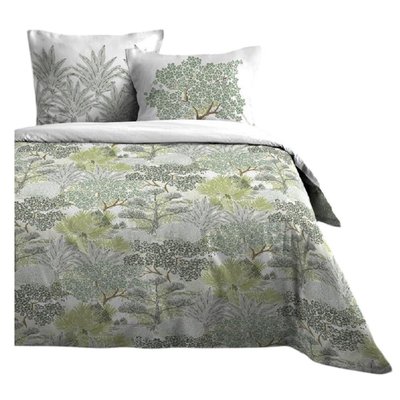 Parure de Drap + 2 taies d'oreiller Collection Foret EDEN
