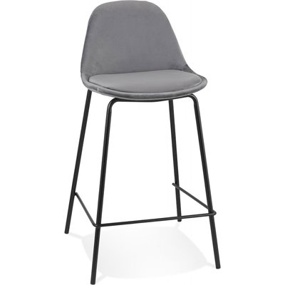 Chaise de bar en velours, Fenton mini KOKOON DESIGN