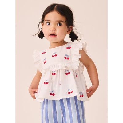 Ensemble blouse sans manches et pantalon NEXT
