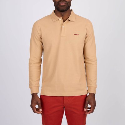 Polo regular fit robin uni à manches longues MISE AU GREEN