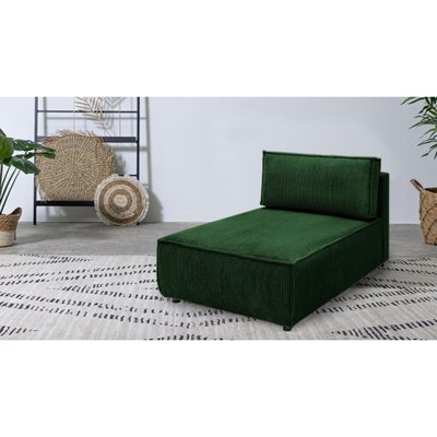 Méridienne pour canapé modulable 1 place(s) en velours côtelé, NIHAD BOBOCHIC