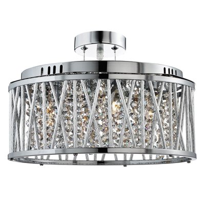 Plafonnier Elise 5x33W G9 Chrome BOUTICA-DESIGN