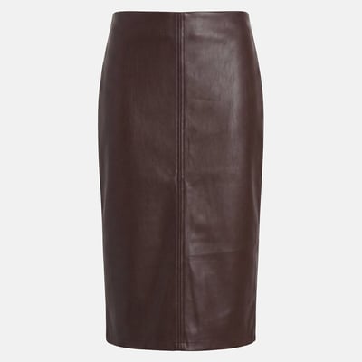 Jupe crayon, longueur midi, en simili LA REDOUTE COLLECTIONS