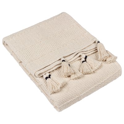 Caliche Woven Textured Autumn Tasselled Throw 130x180cm YARD