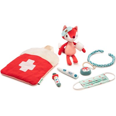 Trousse de petit docteur Alice la renarde LILLIPUTIENS