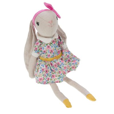 Peluche Ombeline la lapine AMADEUS