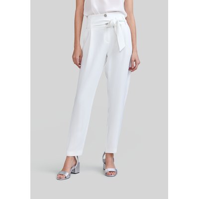 Pantalon recyclé taille haute ceinturée IKKS