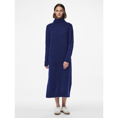 Robe pull maxi, col montant PIECES