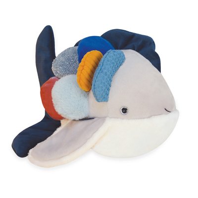 Peluche poisson arc en ciel trésors marins 30 cm HISTOIRE D'OURS