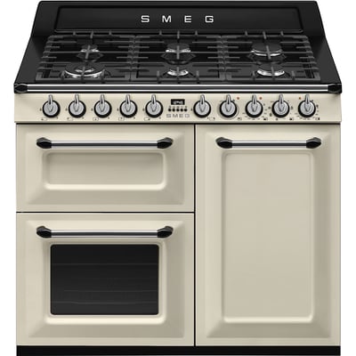 Piano de cuisson gaz 6 feux 100 cm TR103 SMEG