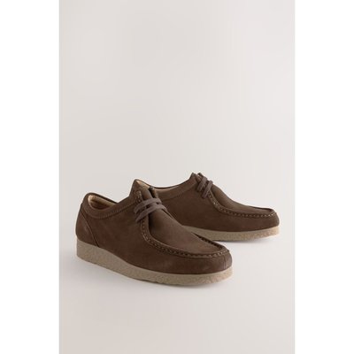 Chaussures en daim avec plastron NEXT