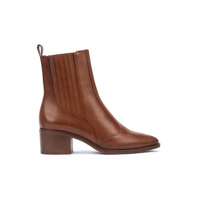 Bottines à talon cuir ZINNIA MARTINELLI