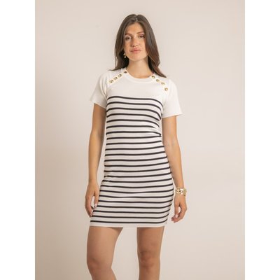 Robe Courte Marinière Inia DONA LISA