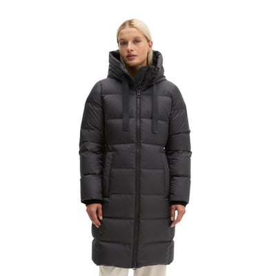 Manteau matelassé en duvet à capuche, coupe régulière avec une surface hydrofuge MARC O'POLO