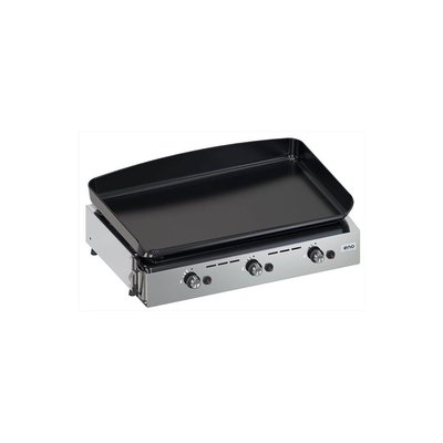 Plancha gaz Initial 65 Inox 3 brûleurs à poser, 62x36 cm ENO