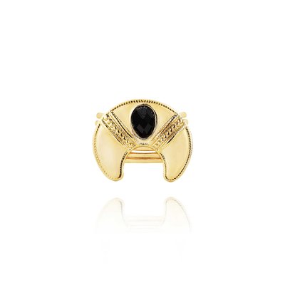 Bague réglable cabochon lune MELVIL HIPANEMA