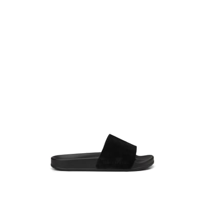 Mule modèle Erica avec lanières en cuir velours MARC O'POLO