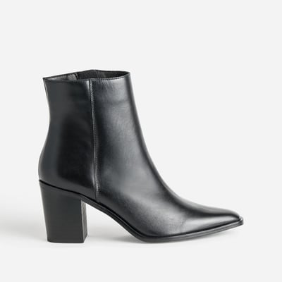 Boots À Talon en cuir NADINE ERAM