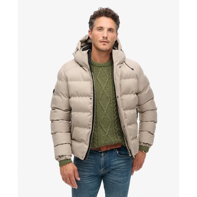 Doudoune à capuche en tweed Sports SUPERDRY