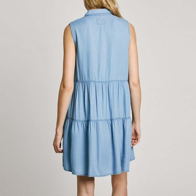 Robe Courte Coupe Regular En Denim PEPE JEANS