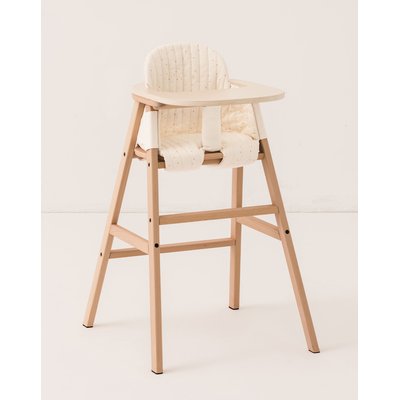 Ensemble chaise évolutive 3 en 1 avec plateau et coussin GROWING GREEN NOBODINOZ