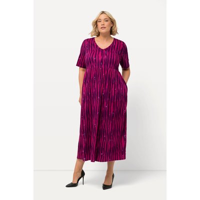 Robe trapèze en jersey à imprimé Batik ULLA POPKEN