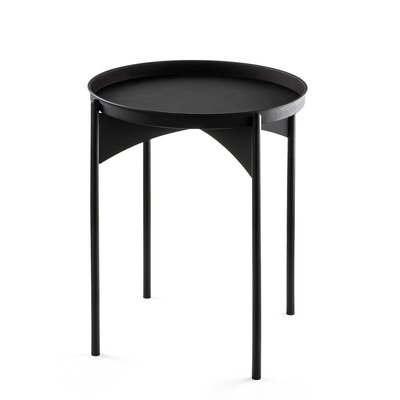 Bout de canapé avec plateau rond en Métal H57 cm - COLE CALICOSY