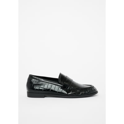 Mocassins effet croco verni LOLALIZA