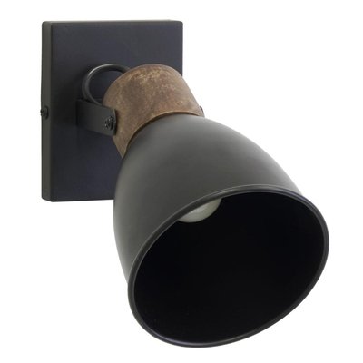 Applique murale en bois de manguier et métal 1 lampe AUBRY GASPARD