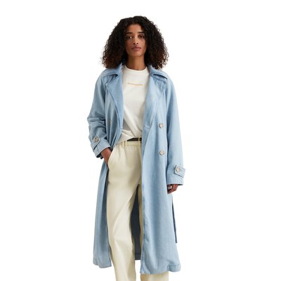 Trench-coat en denim relaxed fabriqué avec de la fibre orange MARC O’POLO DENIM