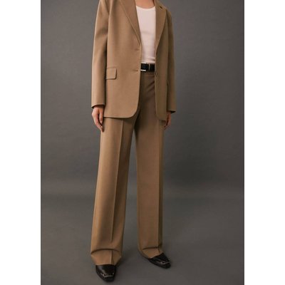 Tailleur camel femme discount