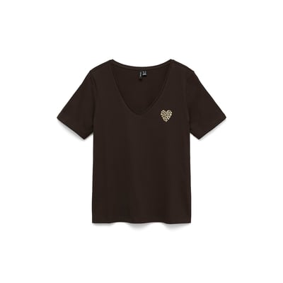 T-shirt à manches courtes avec détail poitrine VERO MODA