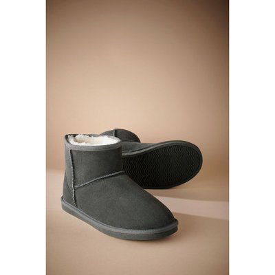 Chaussons en daim doublés NEXT