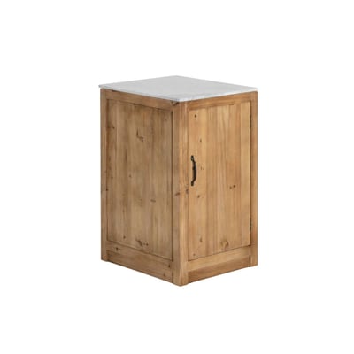 Meuble bas de cuisine en bois recyclé EPURE MADE IN MEUBLES 