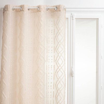 Voilage Sama impression jacquard 140 x 240 cm ATMOSPHERA