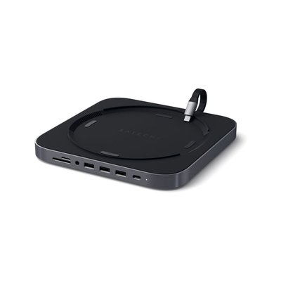 Adaptateur USB USB-C pour Mac mini gris SATECHI