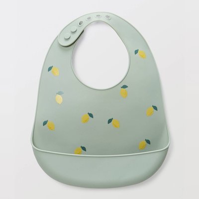 Bavoir en silicone à poche récupératrice BOUT'CHOU