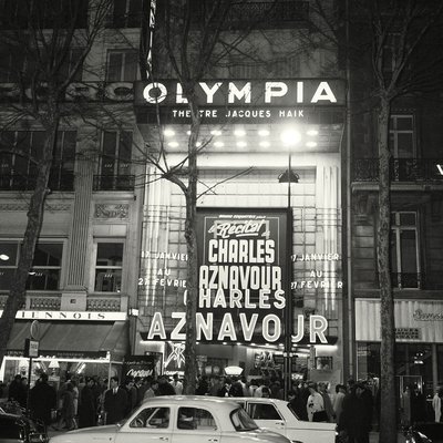 Deco vintage Photo de Paris, L'Olympia HEXOA