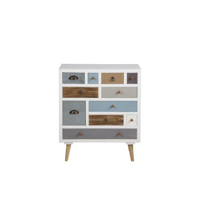 Commode moderne en bois 11 tiroirs L70 - THALIA HELLIN, DEPUIS 1862