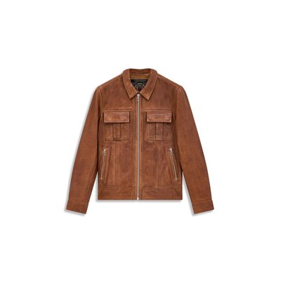 Blouson en cuir  CRISTO VINTAGE REDSKINS
