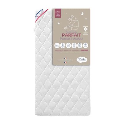 Matelas déhoussable, face été/hiver P'TIT LIT